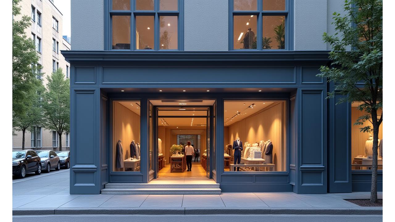 Fasaden til Stillhet Stemmer butikken i Oslo med et innbydende inngangsparti